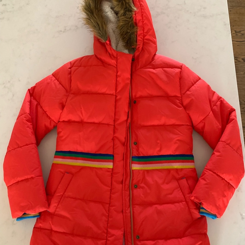 Mini Boden winter coat 11/12